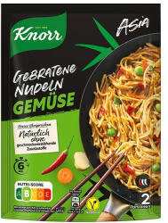 Knorr Instant KNORR Spaghetteria Ázsiai pirított tészta pikáns-zöldséges ízesítéssel 125g (69731535) - papir-bolt