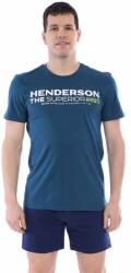 Henderson Fader férfi pizsama, kék-zöld