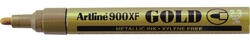 Artline Marker cu vopsea ARTLINE 900XF, corp metalic, varf rotund 2.3mm - auriu (EK-900XF-GD) - siscom-papetarie