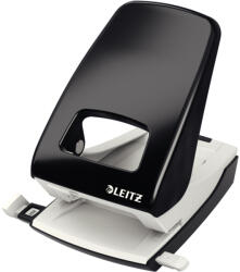 Leitz Perforator metalic Leitz 5138 NeXXt Series, 40 coli, negru (SL802201) - siscom-papetarie