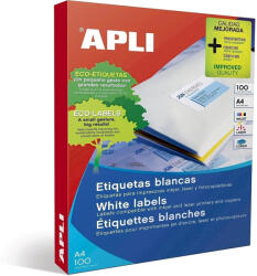 APLI Etichete autoadezive Apli, A4, 70 x 25.4 mm, 3300 bucati, 100 coli top (AL11270)