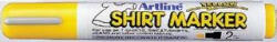 Artline T-Shirt marker ARTLINE, corp plastic, varf rotund 2.0mm - galben (EKT-2-YE) - siscom-papetarie