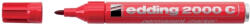 edding Marker permanent Edding 2000C, corp metalic, varf rotund, 1.5-3 mm, rosu (ED20002) - siscom-papetarie