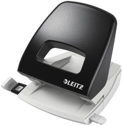 Leitz Perforator plastic Leitz 5005 NeXXt Series, 25 coli, negru (SL802301)