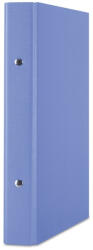 DONAU Caiet mecanic A5, plastifiat PP, 2 inele - D20mm, DONAU - bleu (DN-3718001PL-10)