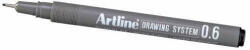 Artline Marker pentru desen tehnic ARTLINE, varf fetru 0.6mm - negru (EK-236-BK)