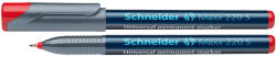 Schneider Universal permanent marker SCHNEIDER Maxx 220 S, varf 0.4mm - rosu (S-112402) - siscom-papetarie