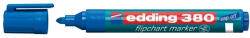 edding Marker Edding 380 pentru flipchart, varf rotund, 1.5-3 mm, albastru (ED380003)