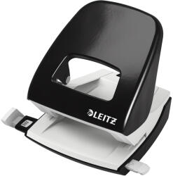 Leitz Perforator metalic Leitz 5008 NeXXt Series, 30 coli, negru (SL802001) - siscom-papetarie
