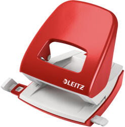 Leitz Perforator metalic Leitz 5008 NeXXt Series, 30 coli, rosu (SL802003) - siscom-papetarie