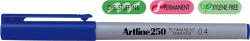 Artline Permanent marker ARTLINE 250, corp plastic, varf rotund 0.4mm - albastru (EK-250-BL) - siscom-papetarie