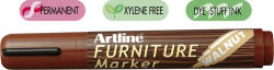 Artline Marker ARTLINE 95, pentru mobilier din lemn (retusuri), corp plastic, varf tesit 2.0-5.0mm - nuc (EK-95-B1-WA) - siscom-papetarie