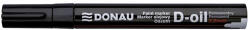 DONAU Marker permanent cu vopsea Donau, varf rotund, 2.8 mm, negru (DN101210) - siscom-papetarie