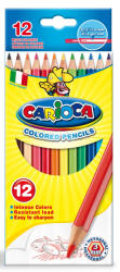 CARIOCA Creioane colorate, hexagonale, 12 culori cutie, CARIOCA (CA-40380)