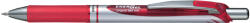Pentel Roller cu gel, Pentel, Energel, 0.7 mm, plastic, rosu (PE101201) - siscom-papetarie