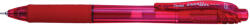 Pentel Roller cu gel, Pentel, Energel X, 0.5 mm, plastic, rosu (PE101231) - siscom-papetarie
