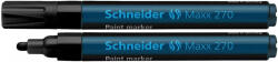 Schneider Marker cu vopsea SCHNEIDER Maxx 270, varf rotund 1-3mm - negru (S-127001) - siscom-papetarie