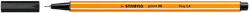 STABILO Liner Stabilo Point 88, varf fetru, 0.4 mm, negru (SW168811) - siscom-papetarie