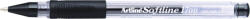 Artline Pix cu gel ARTLINE Softline 1700, rubber grip, varf 0.7mm - negru (EGB-1700-BK) - siscom-papetarie