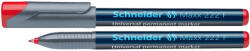 Schneider Universal permanent marker SCHNEIDER Maxx 222 F, varf 0.7mm - rosu (S-112202) - siscom-papetarie