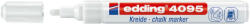 edding Marker pentru sticla Edding 4095, varf 2-3 mm, alb (ED040959) - siscom-papetarie