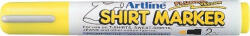 Artline T-Shirt marker ARTLINE, corp plastic, varf rotund 2.0mm - galben fluorescent (EKT-2-FYE) - siscom-papetarie