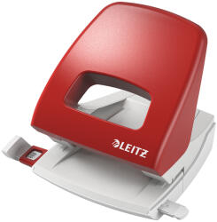 Leitz Perforator plastic Leitz 5005 NeXXt Series, 25 coli, rosu (SL802303)