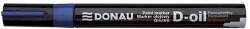 DONAU Marker permanent cu vopsea Donau, varf rotund, 2.8 mm, albastru (DN101214)