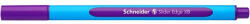 Schneider Pix SCHNEIDER Slider Edge XB, rubber grip, varf 1.4mm - scriere violet (S-152208) - siscom-papetarie