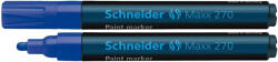 Schneider Marker cu vopsea SCHNEIDER Maxx 270, varf rotund 1-3mm - albastru (S-127003) - siscom-papetarie