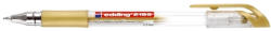 edding Roller cu gel, Edding, Cristal Jelly 2185, 0.7 mm, plastic, auriu (ED218553) - siscom-papetarie