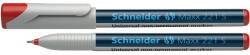 Schneider Universal non-permanent marker SCHNEIDER Maxx 221 S, varf 0.4mm - rosu (S-112502) - siscom-papetarie
