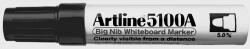 Artline Marker pentru tabla de scris ARTLINE 5100A, corp metalic, varf rotund 5.0mm - negru (EK-5100A-BK) - siscom-papetarie