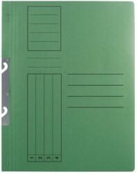 BASIC Dosar incopciat 1 1 Basic, carton, vernil, 10 bucati set (RQ010634)