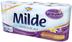 Milde Hartie igienica Milde Premium, 3 straturi, 8 role set (MD000100)