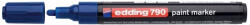 edding Marker permanent Edding 790, cu vopsea, corp plastic, varf rotund, 2-3 mm, albastru (ED7903) - siscom-papetarie