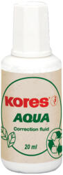 Kores Fluid corector Kores, 20 ml, pe baza de apa, aplicator cu pensula (KS69101)