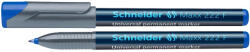 Schneider Universal permanent marker SCHNEIDER Maxx 222 F, varf 0.7mm - albastru (S-112203) - siscom-papetarie
