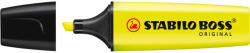 STABILO Textmarker Stabilo Boss, varf 2-5 mm, galben (SW117024) - siscom-papetarie