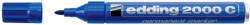 edding Marker permanent Edding 2000C, corp metalic, varf rotund, 1.5-3 mm, albastru (ED20003) - siscom-papetarie