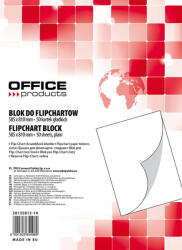 Office Products Rezerva hartie pentru flipchart, 70g mp, 58.5x81cm, 50coli top, Office products - velina (OF-20135813-14)
