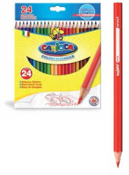 CARIOCA Creioane colorate, hexagonale, 24 culori cutie, CARIOCA (CA-40381)