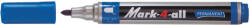 STABILO Marker permanent Stabilo Mark-4-All, corp plastic, varf rotund, 1.5-2.5 mm, albastru (SW136513)