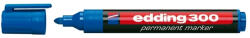 edding Marker permanent Edding 300, corp plastic, varf rotund, 1.5-3 mm, albastru (ED3003) - siscom-papetarie