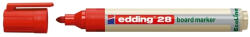 edding Marker pentru tabla Edding 28, ecologic, varf rotund, 1.5-3 mm, rosu (ED280002) - siscom-papetarie