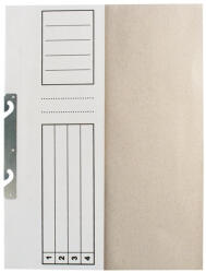 BASIC Dosar de incopciat 1 2, carton, alb, 25 bucati set (DL2506)
