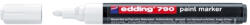 edding Marker permanent Edding 790, cu vopsea, corp plastic, varf rotund, 2-3 mm, alb (ED7900) - siscom-papetarie