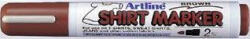 Artline T-Shirt marker ARTLINE, corp plastic, varf rotund 2.0mm - maro (EKT-2-BR) - siscom-papetarie
