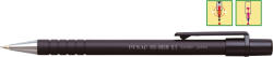 PENAC Creion mecanic PENAC RB-085M, rubber grip, 0.5mm, con si varf metalic - corp negru (P-SA0801-06) - siscom-papetarie