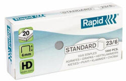 RAPID Capse 23 6, 1000 buc cutie, RAPID Standard (RA-24869100)